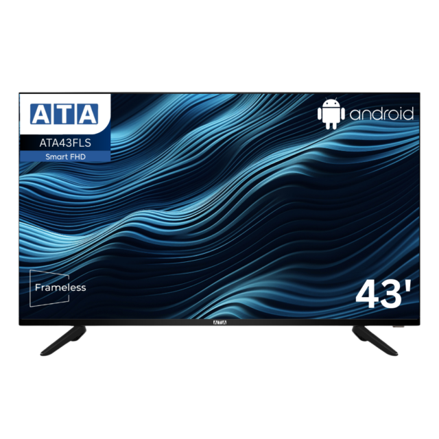 ATA43FLS - FHD شاشة ايه تي ايه سمارت ٤٣ بوصة بدون اطار