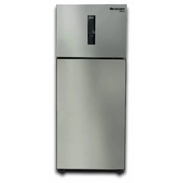 ثلاجة يونيون اير Ghusto ديفروست ديجيتال، 380 لتر، فضي - RD-380VV-DHGHUSTO